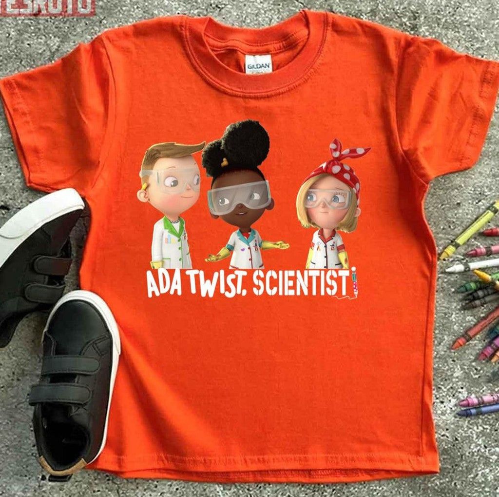 Science Cartoon Ada Twist Scientist Unisex T-Shirt