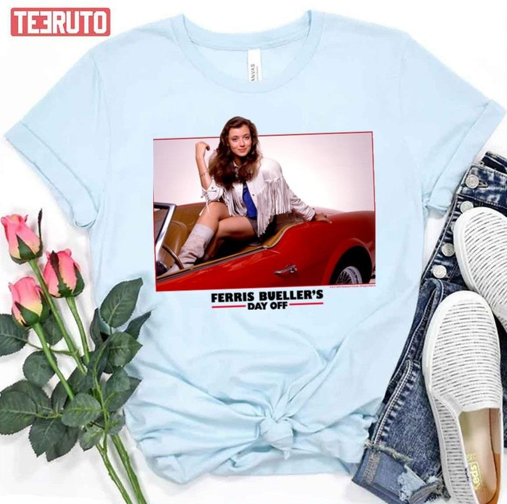 Sloane Car Portrait Ferris Bueller's Day Off Unisex T-Shirt