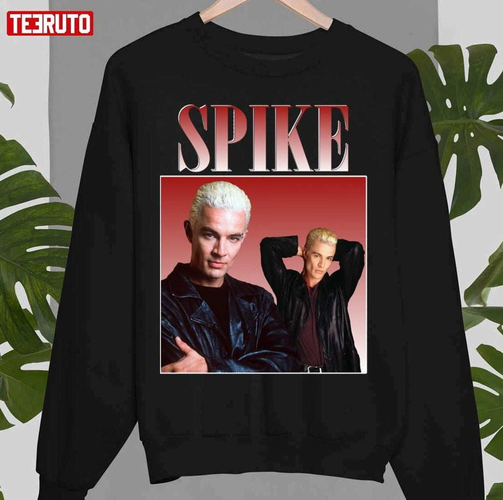 Spike Buffy Spike Retro Designthrowback Unisex Sweatshirt