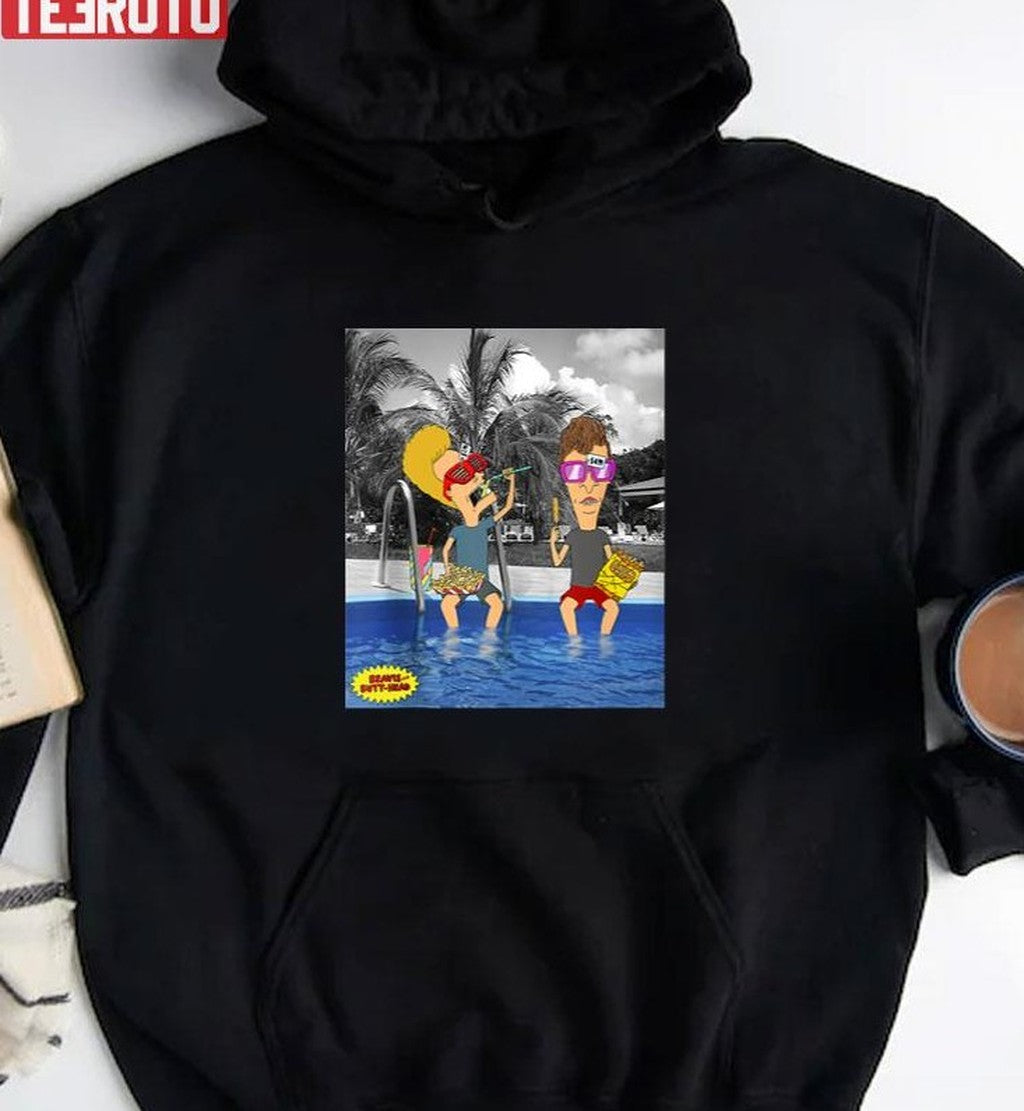 School Is For Learning Beavis And Butthead Summer Pool Unisex T-Shirt