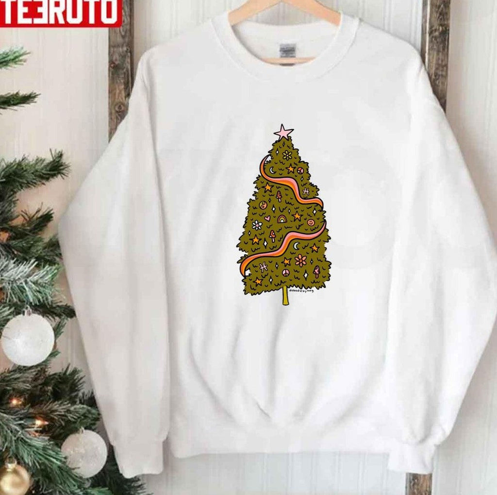 Pisces Tree 2023 Christmas Unisex Sweatshirt