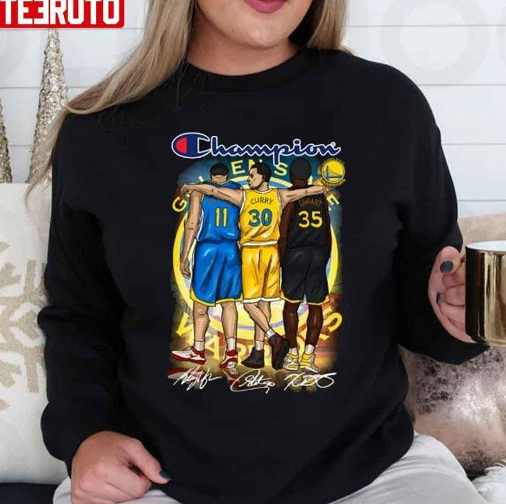 30 Golden State Warriors Steph Curry NBA Finals Champion Unisex Sweatshirt