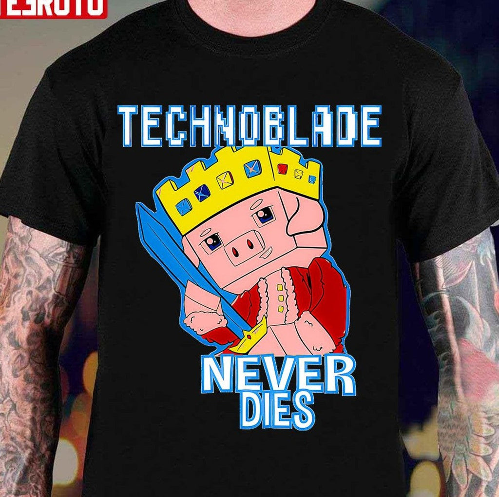 Technoblade Never Dies Gaming Unisex T-Shirt