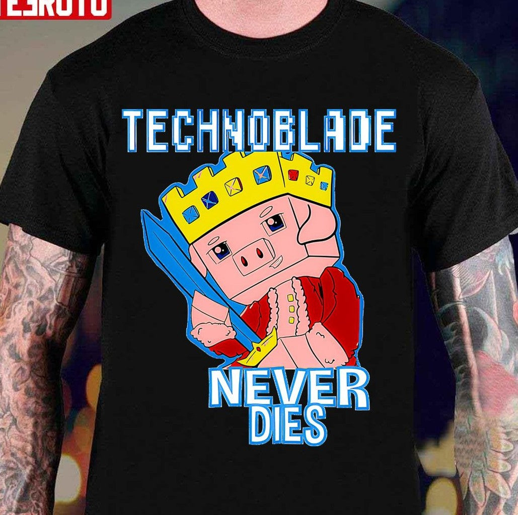 Technoblade Never Dies Gaming Unisex T-Shirt