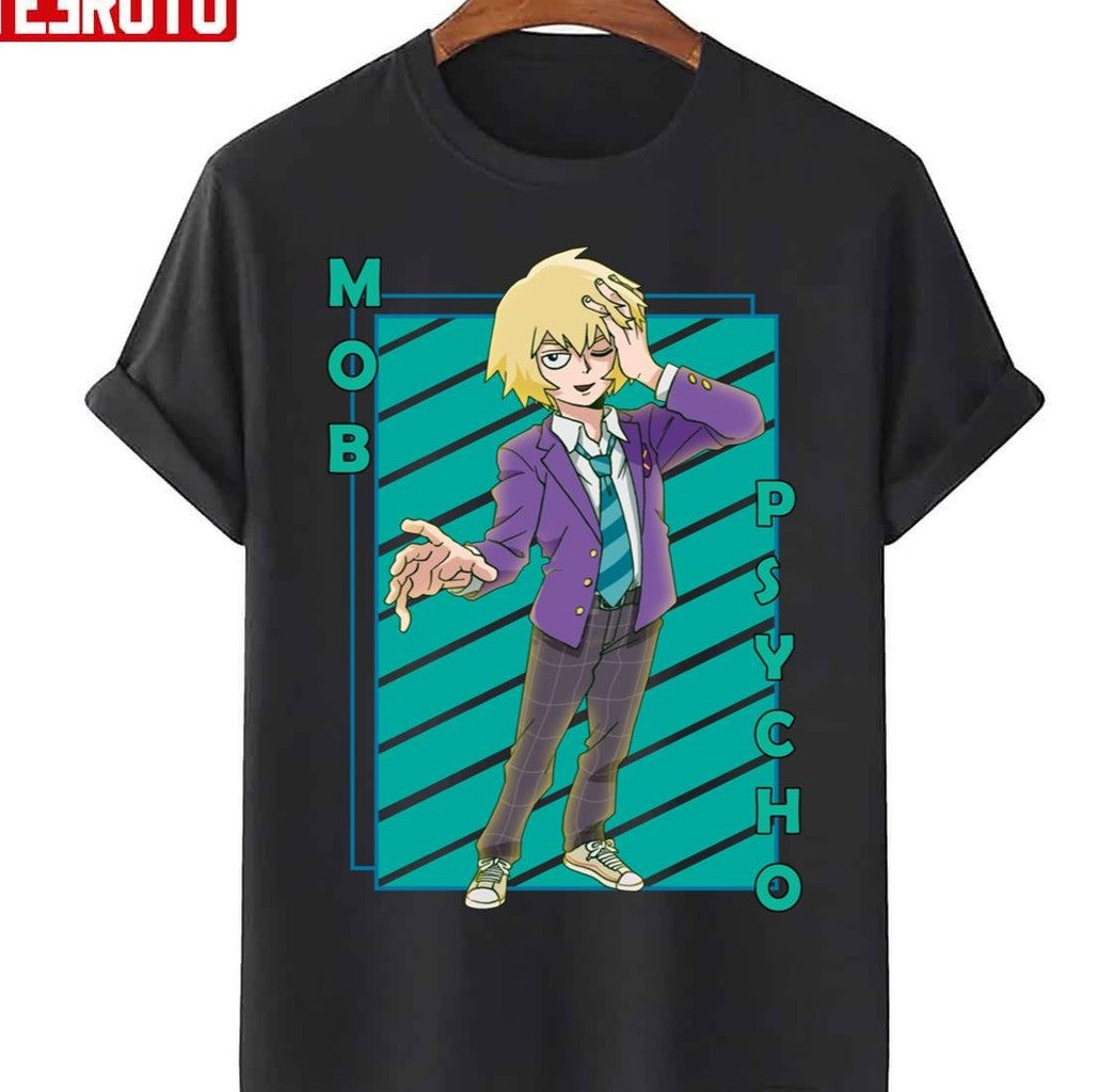 Teruki Hanazawa Mob Psycho 100 Mobu Saiko Hyaku Unisex T-Shirt