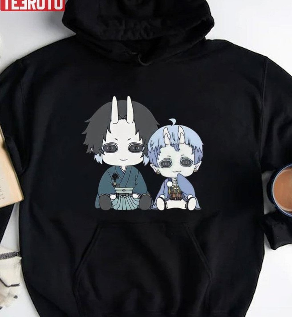 Shizuno And Yabashira Somali And The Forest Spirit Anime Unisex T-Shirt