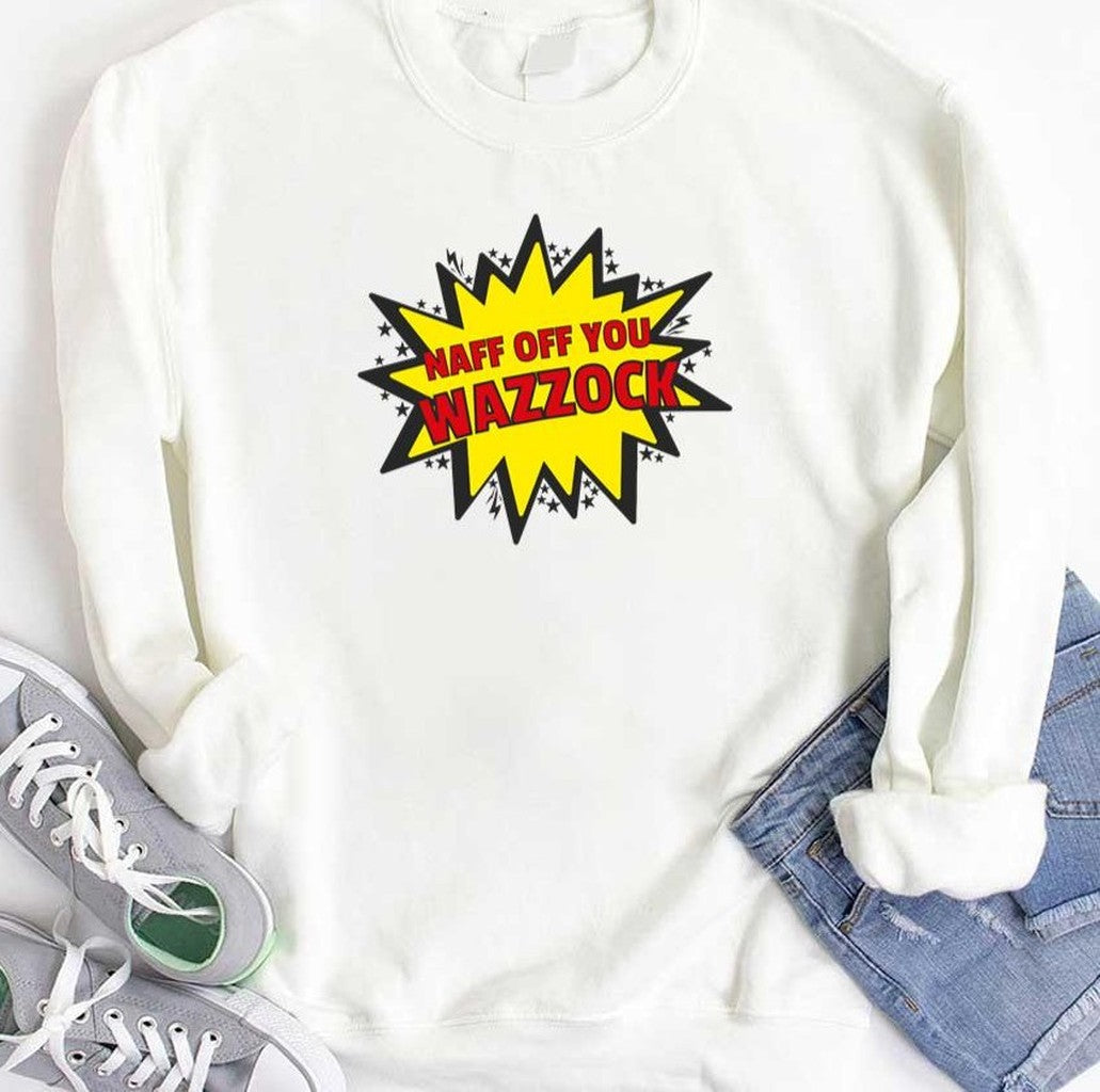 Bbc Ghosts Naff Off You Wazzock Unisex T-Shirt