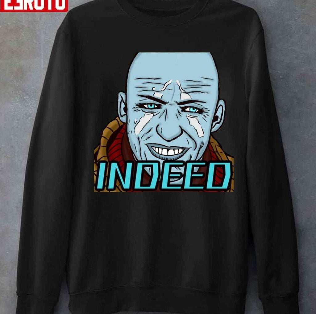 Smiling Zavala Destiny Video Game Character Indeed Unisex T-shirt