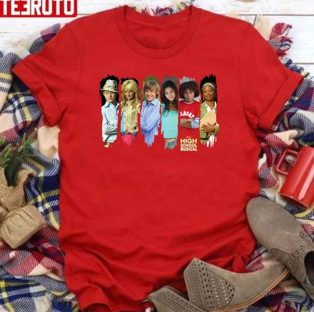 Music Movie Cute Characters High School Musical Unisex Sweatshirt