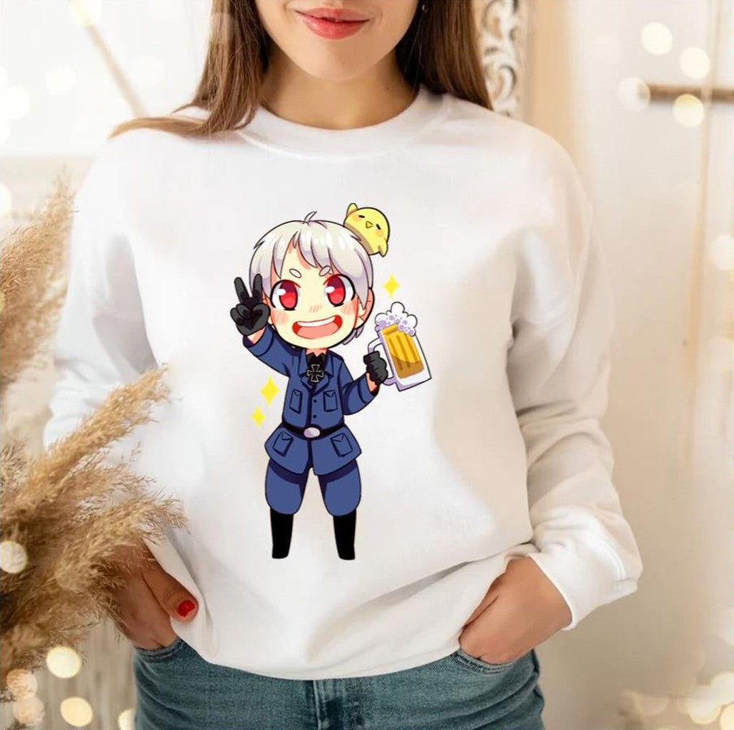 Prussia Beer Guy Hetalia Axis Powers Unisex Sweatshirt