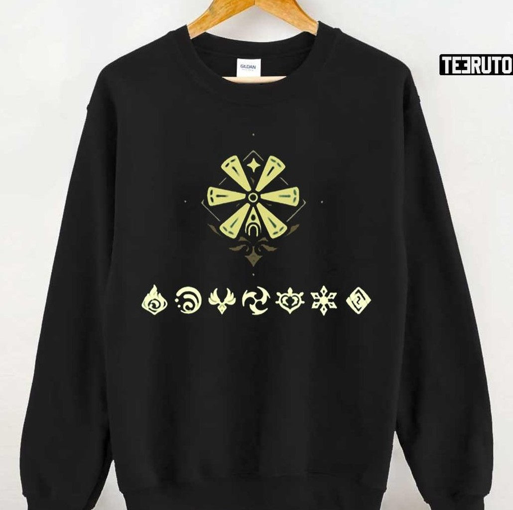 Anime Genshin Impact Logo Unisex Sweatshirt