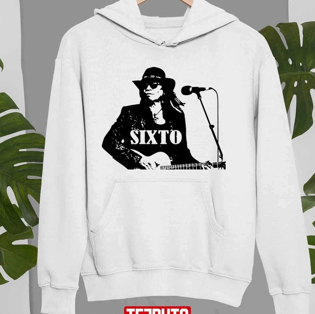 Black Iconic Art Sixto Rodriguez Unisex Sweatshirt