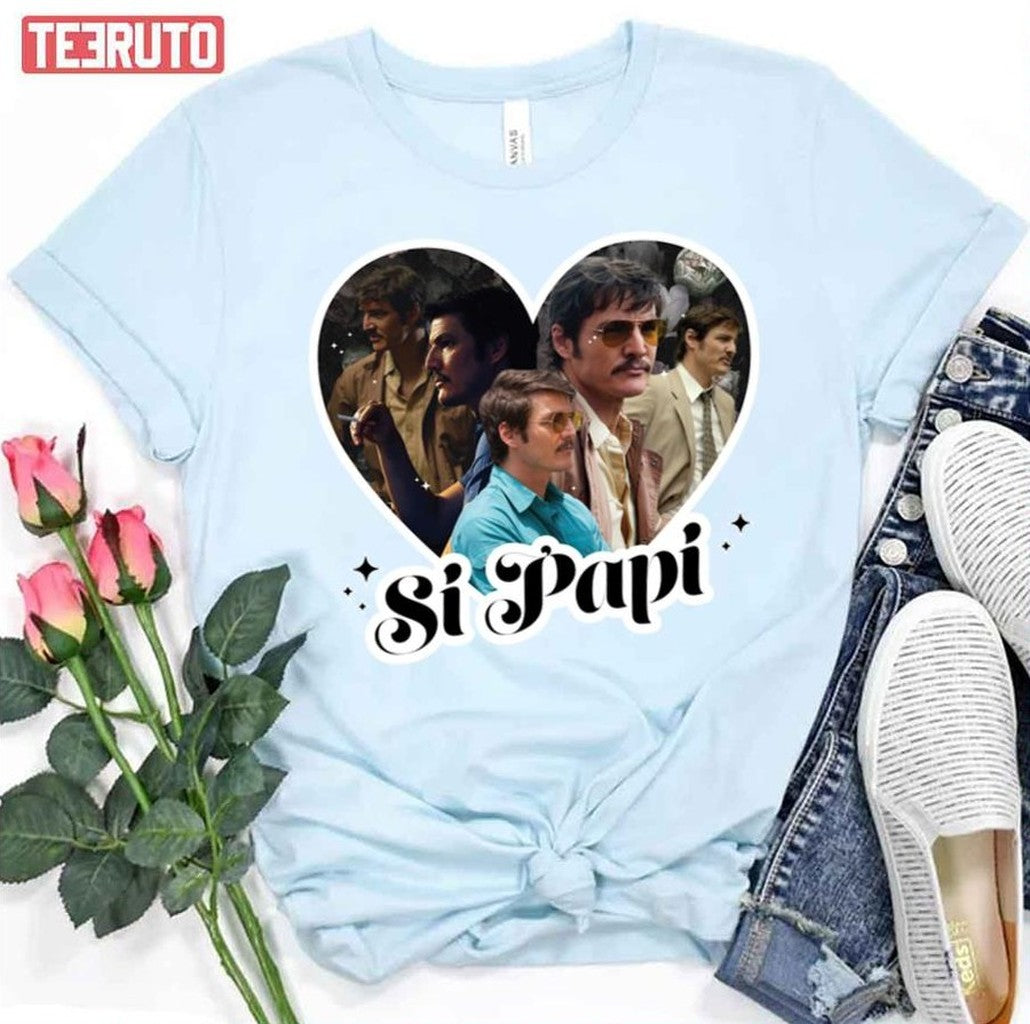Si Papi I Love Pedro Pascal Unisex T-Shirt