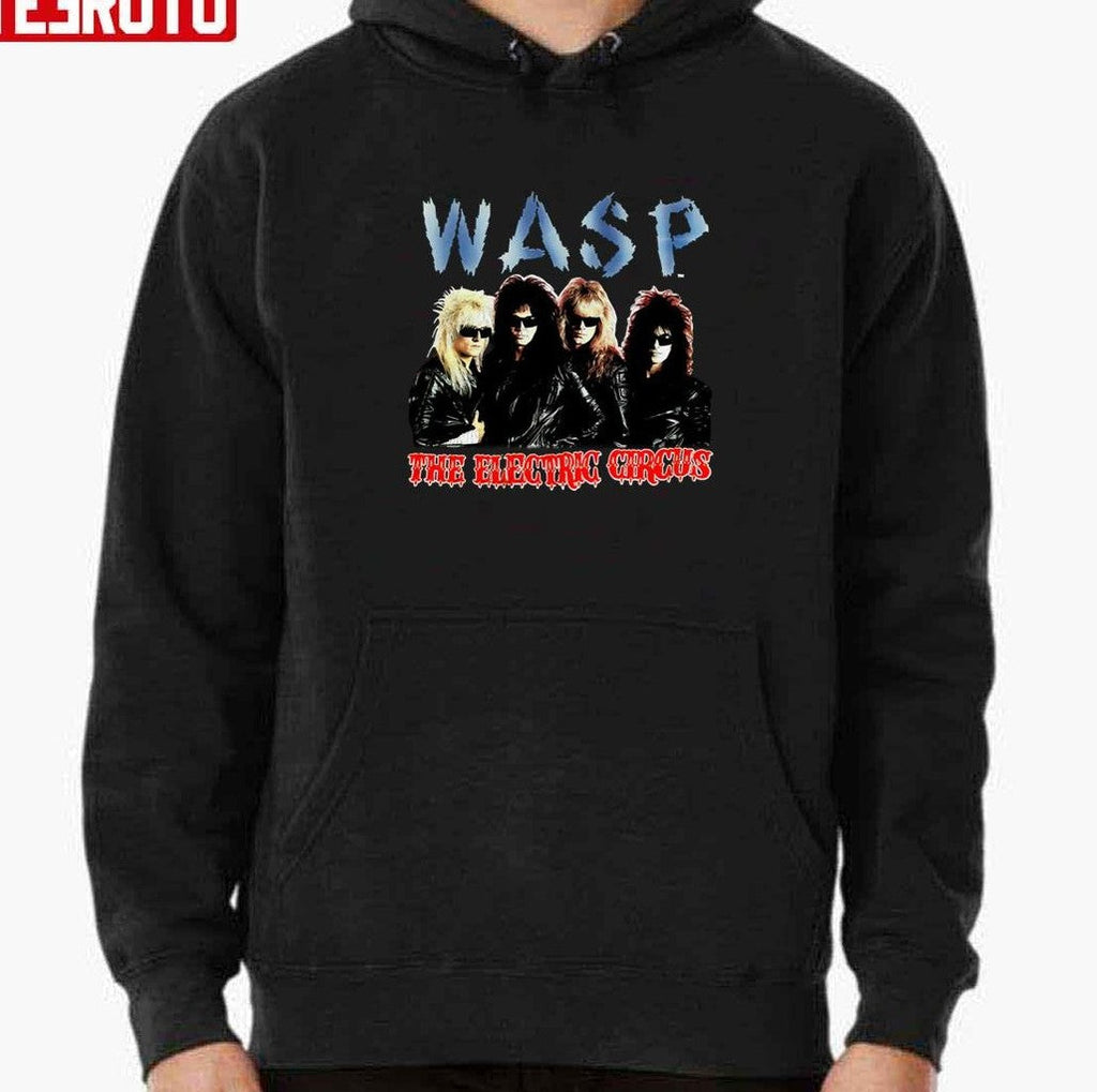 Band Wasp 1987 The Electric Circus Tour Concert Unisex T-shirt
