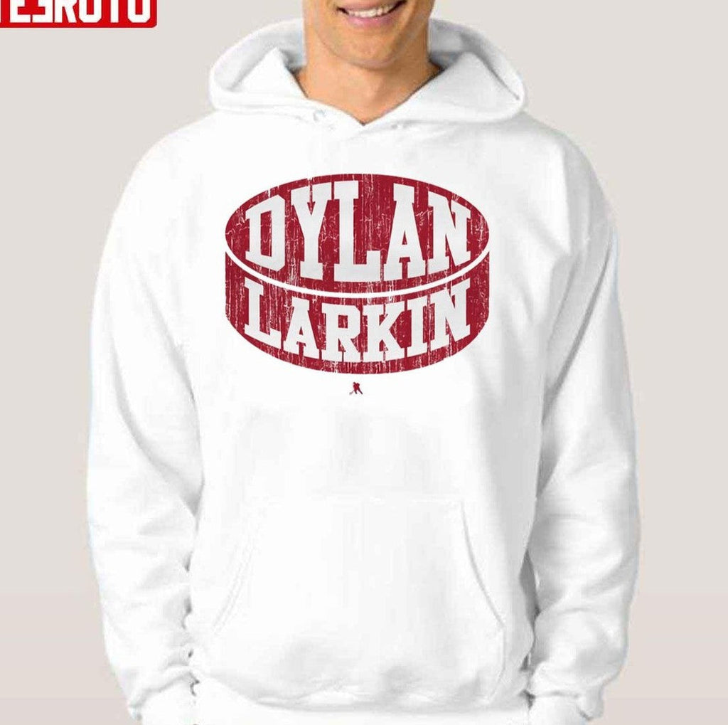 Puck Detroit Red Wings Dylan Larkin Unisex Hoodie