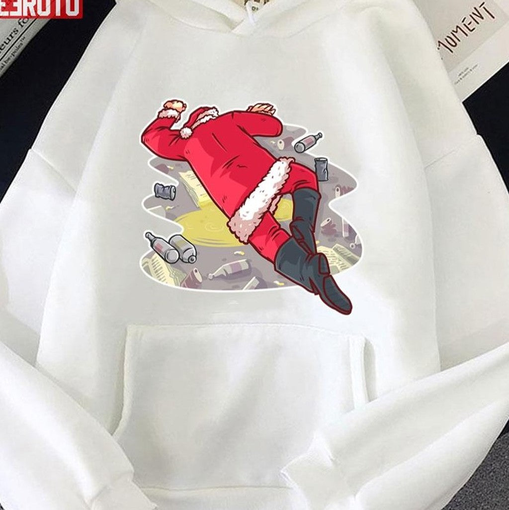 Bad Santa Design Funny Santa Christmas Gift Unisex Sweatshirt
