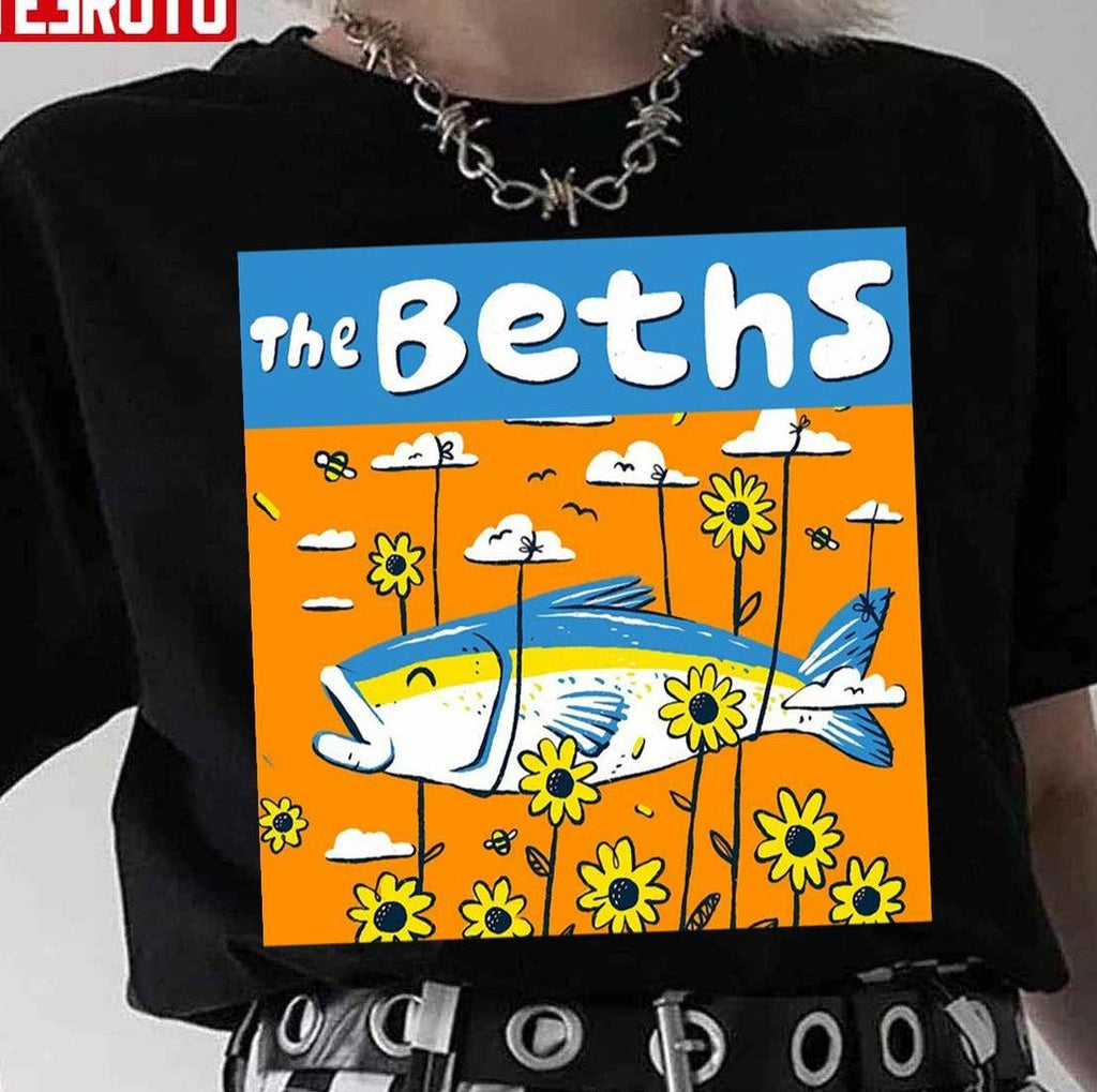 The Beths Fish And Flowers Unisex T-Shirt