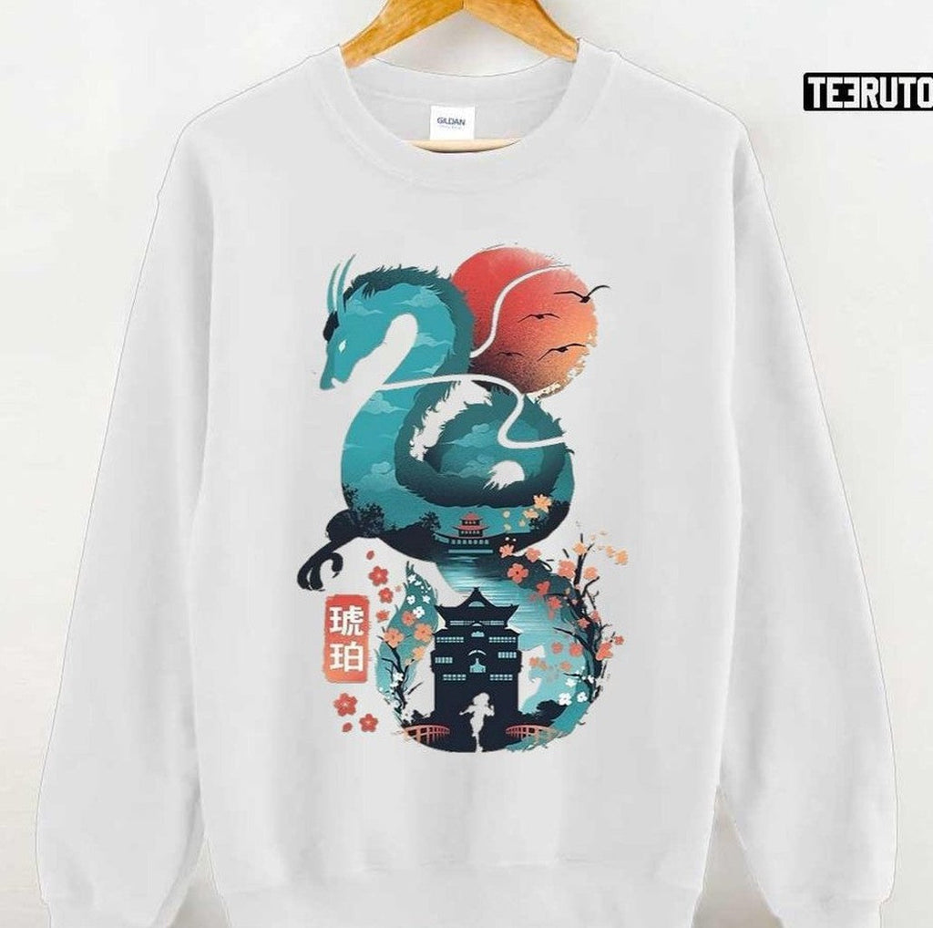 Spirited Away Ghibli Japanese Style Vintage Unisex Hoodie