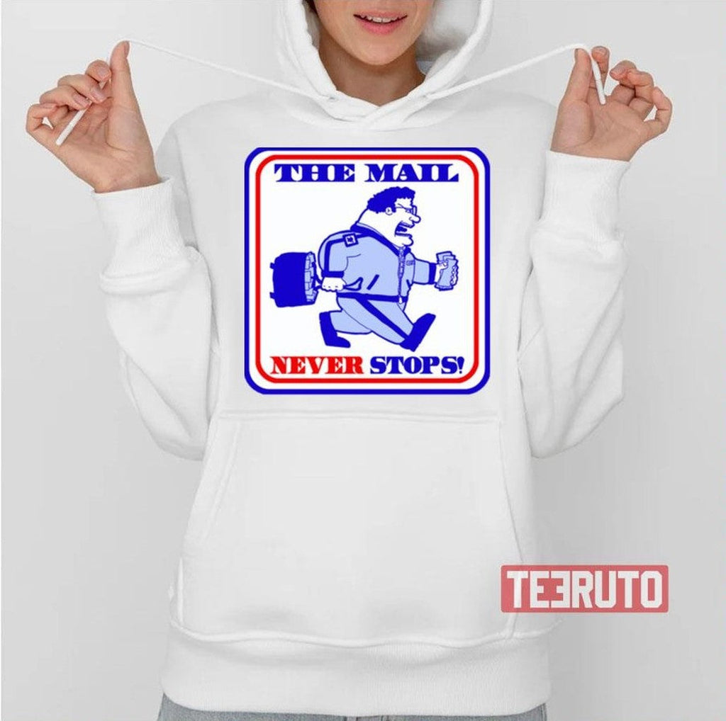 Never Stop Blue Newman Unisex T-Shirt