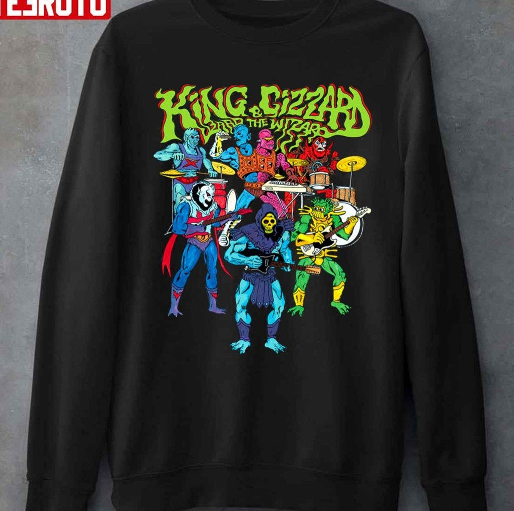Monster Band King Gizzard &amp; the Lizard Wizard Unisex T-Shirt