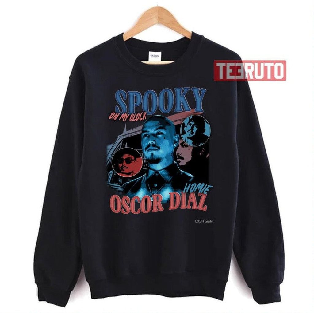 Oscar Diaz Spooky On My Block Unisex T-Shirt