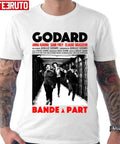 Bande A Part A Film By Jean-Luc Godard Design Unisex T-shirt