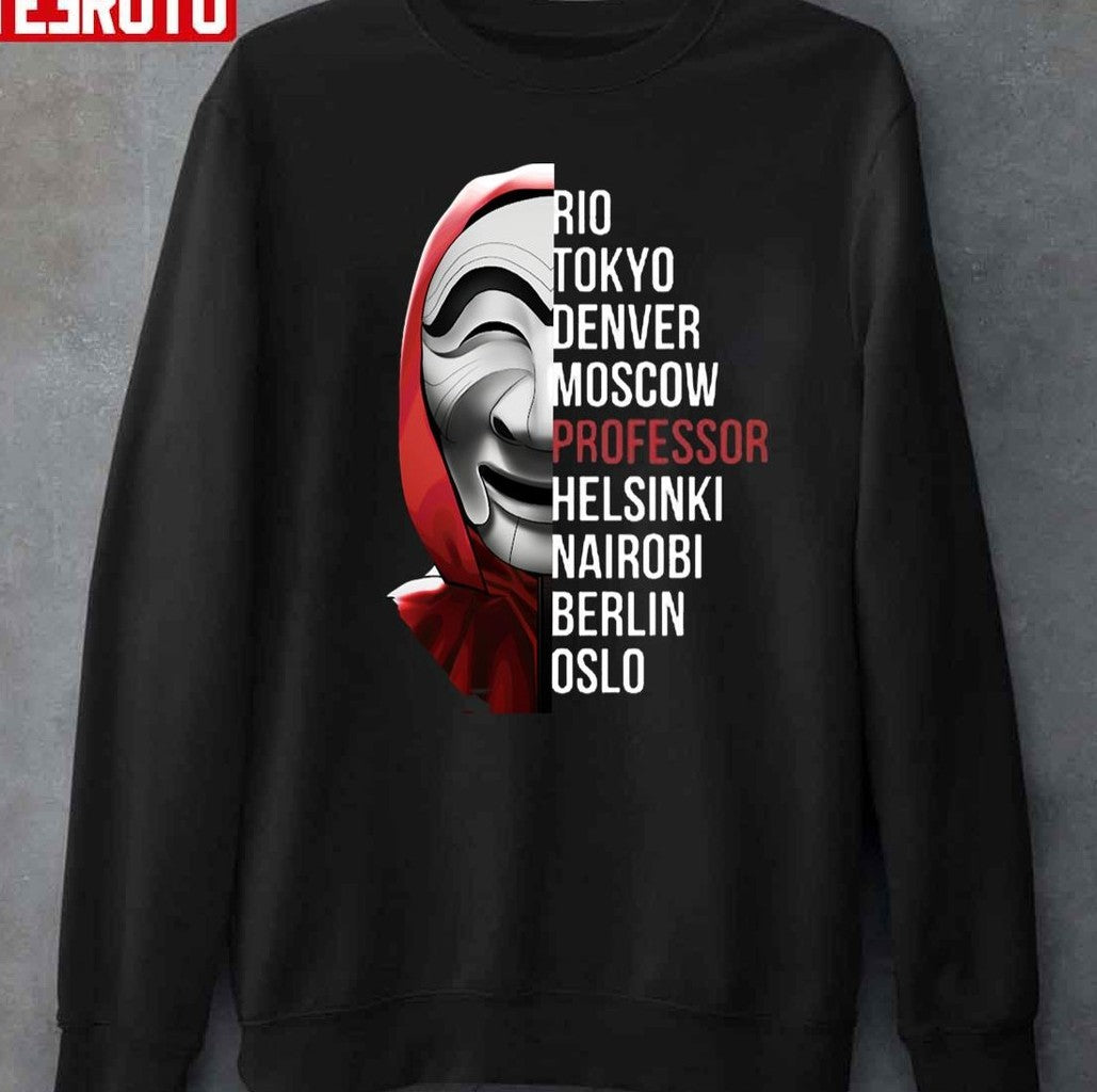 Money Heist Korea Characters Quote Unisex T-Shirt