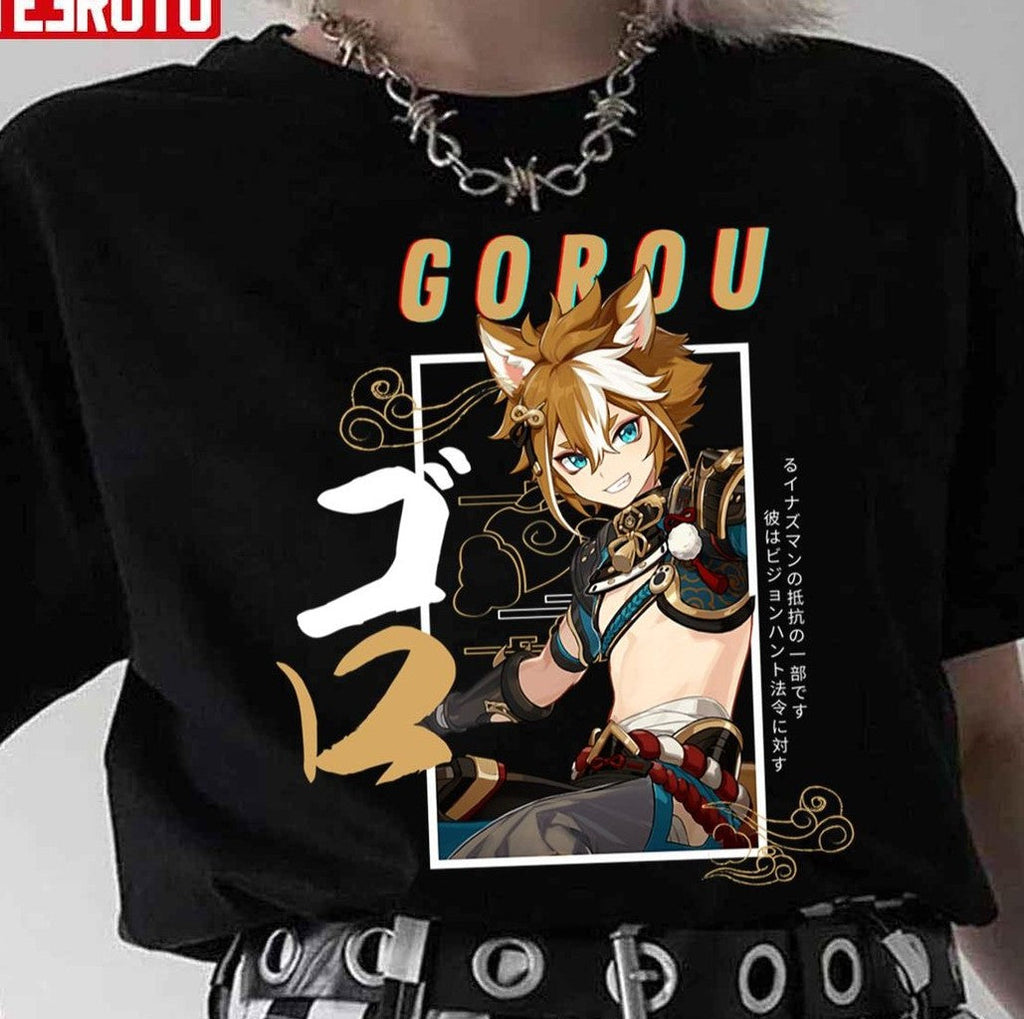 New Design Genshin Impact Gorou Unisex T-Shirt