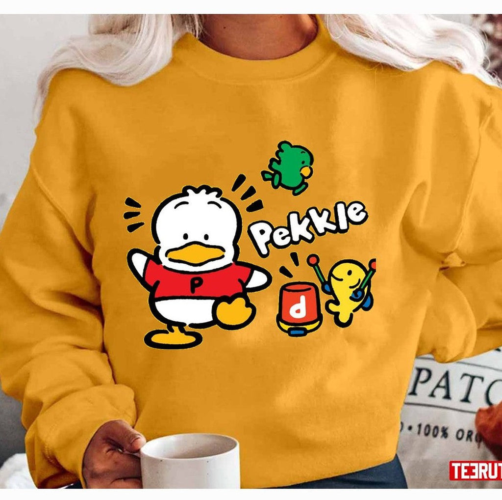 Pekkle Duck And Friends Unisex Sweatshirt