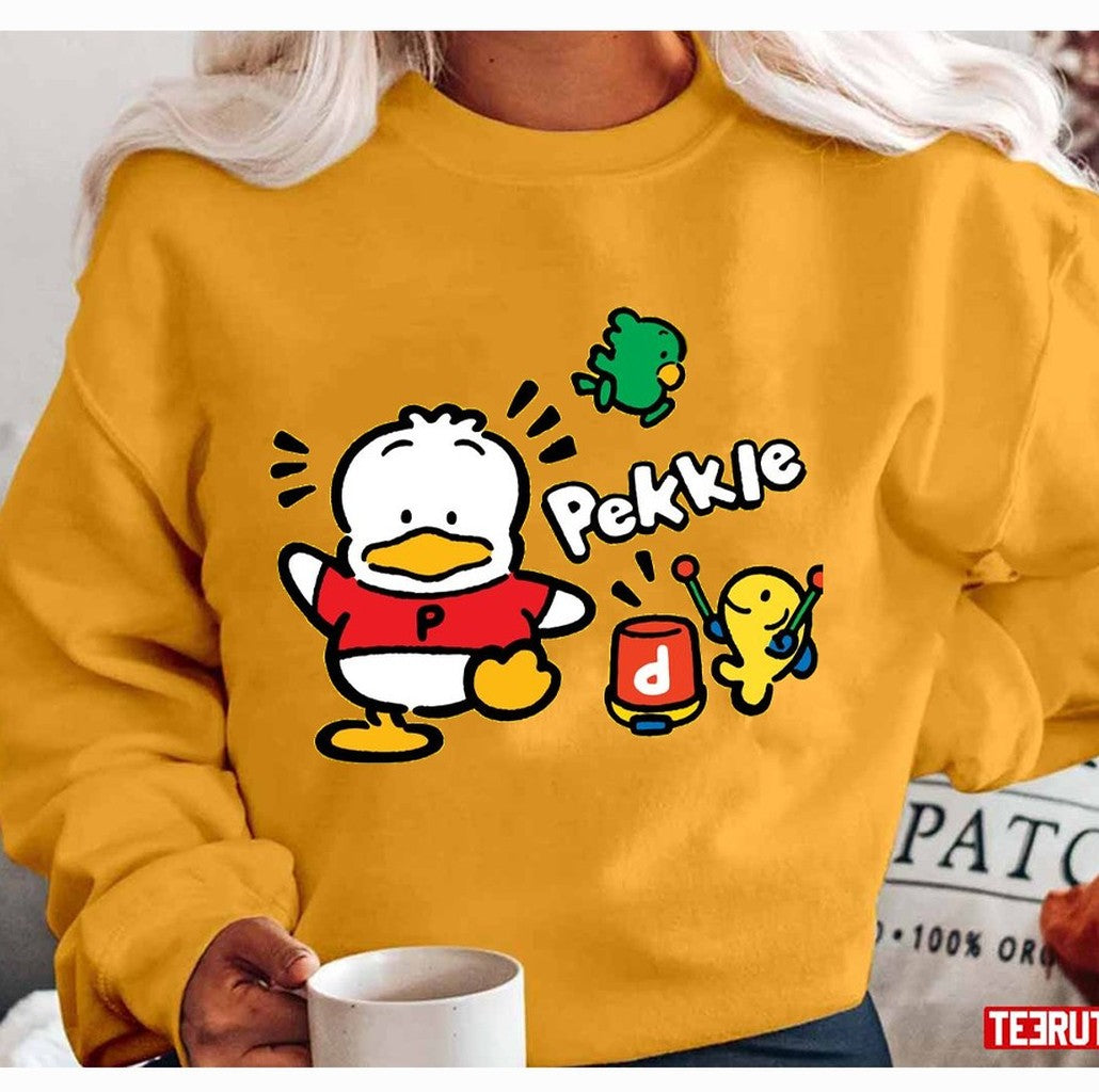 Pekkle Duck And Friends Unisex Sweatshirt