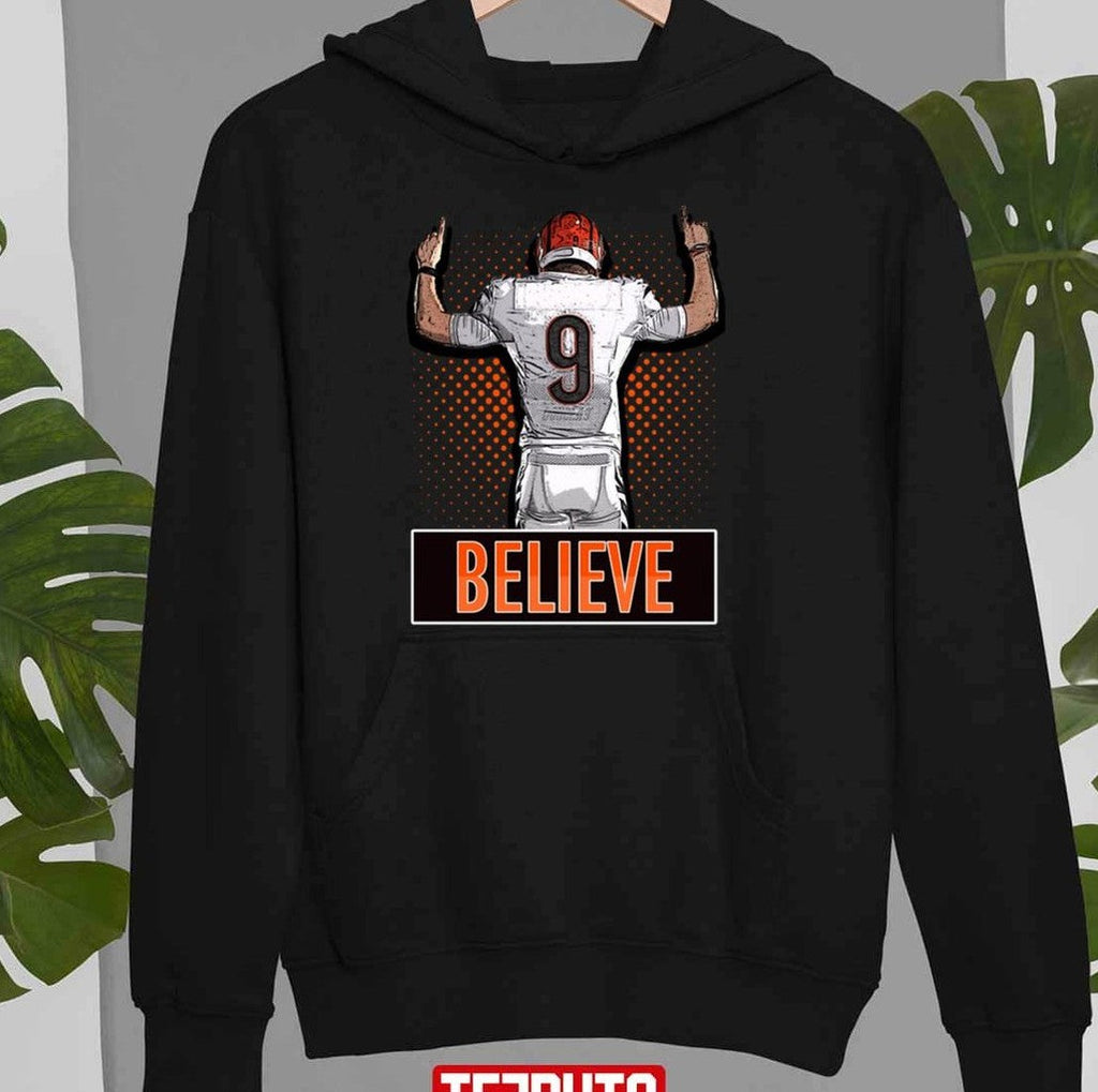 Believe Joe Burrow Graphic Unisex Sweatshirt