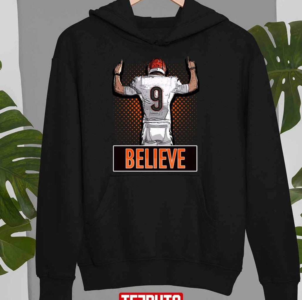 Believe Joe Burrow Graphic Unisex Sweatshirt