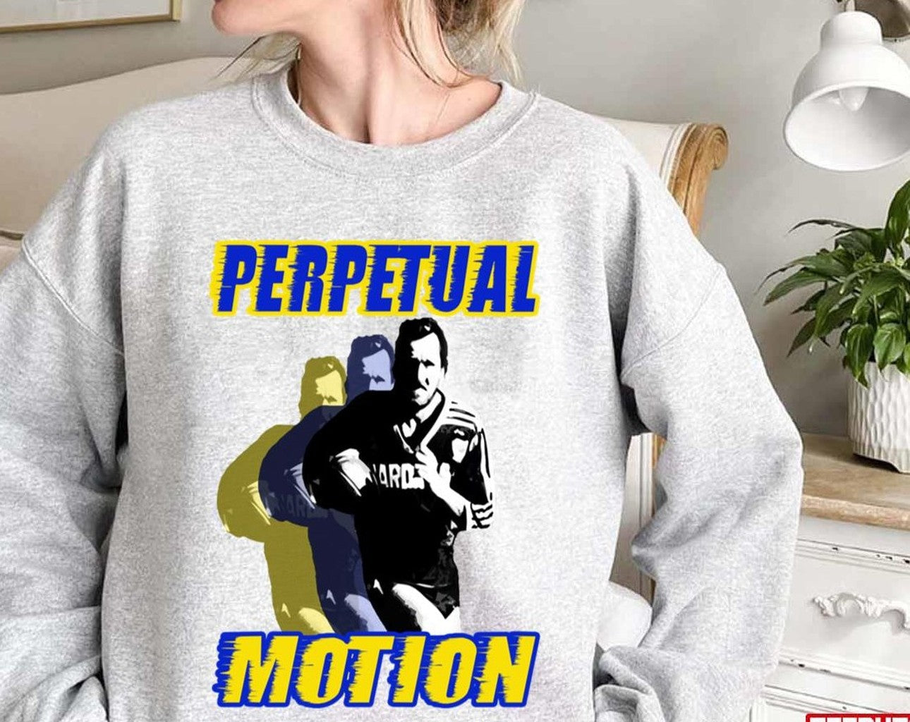 Parramatta Eels Ray Price Mr Perpetual Motion Retro Unisex Sweatshirt