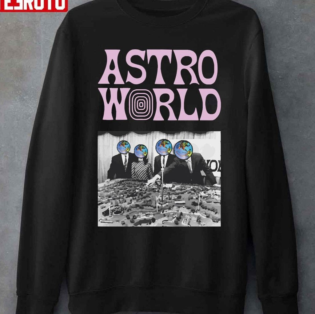 Astroworld Tour Put A Smiley Faces Unisex T-Shirt