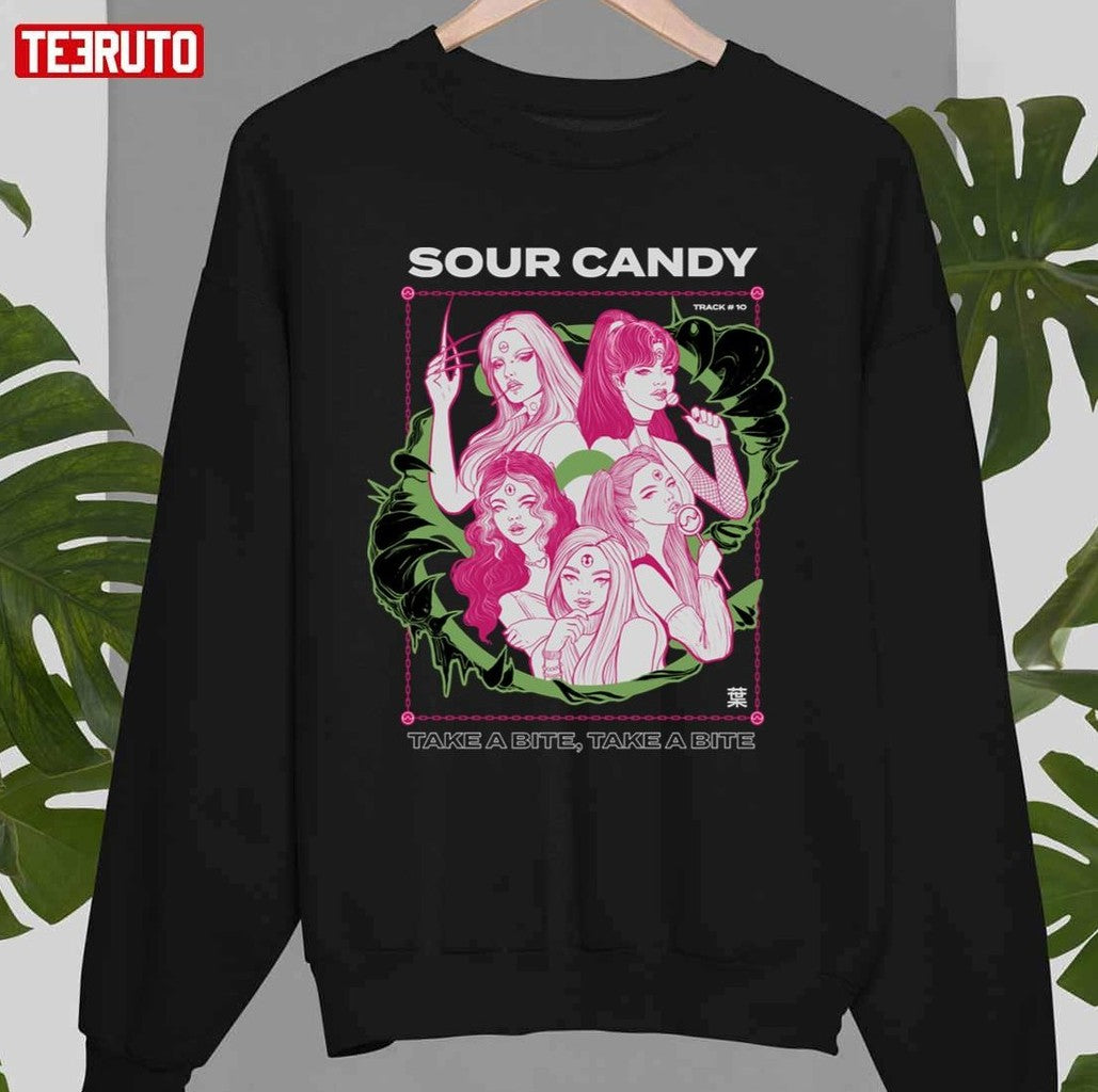 Take A Bite Take A Bite Sour Candy Unisex Sweatshirt