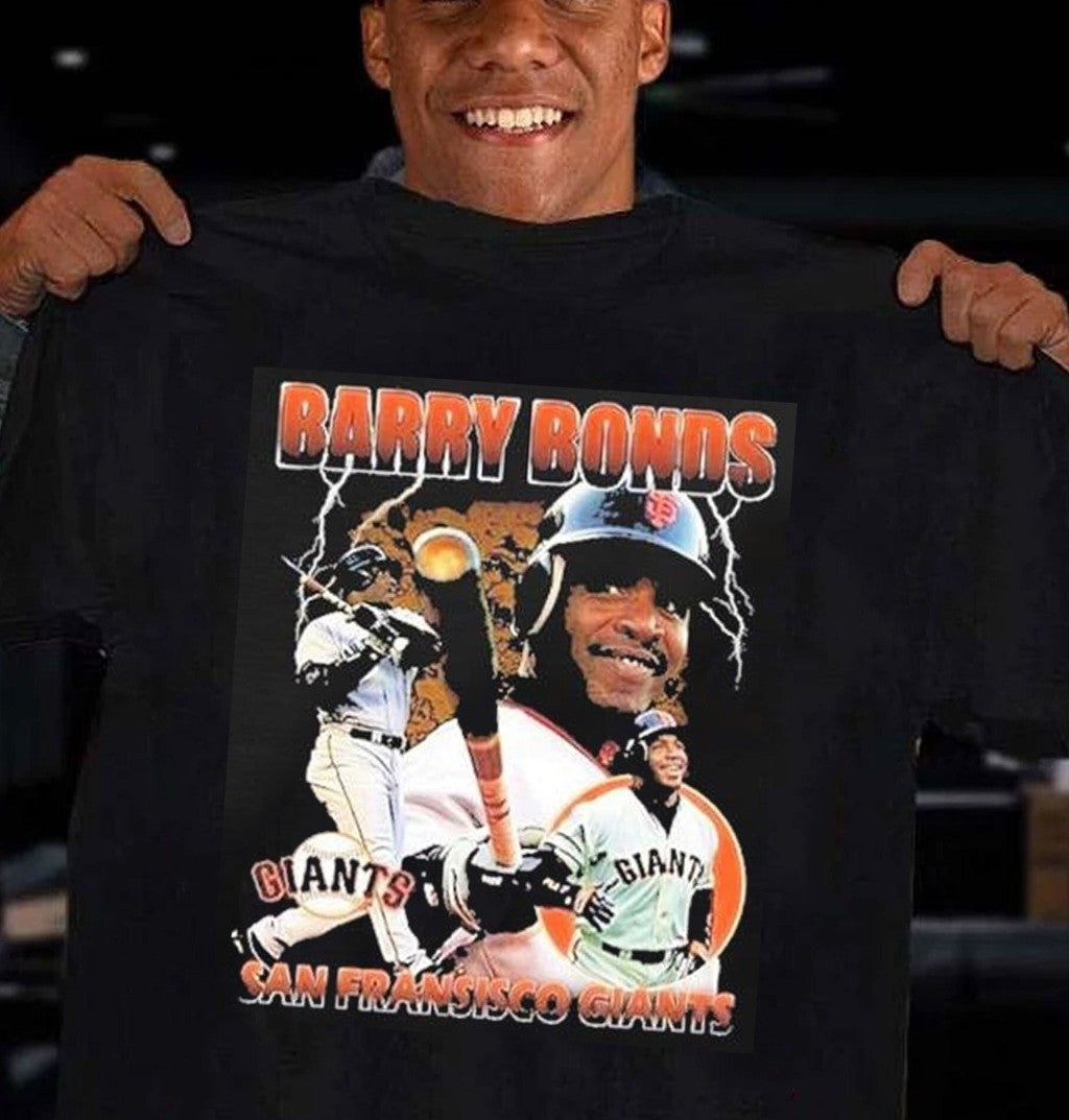 Barry Bonds Vintage Barry Bonds 90s Baseball Legend Unisex T-Shirt