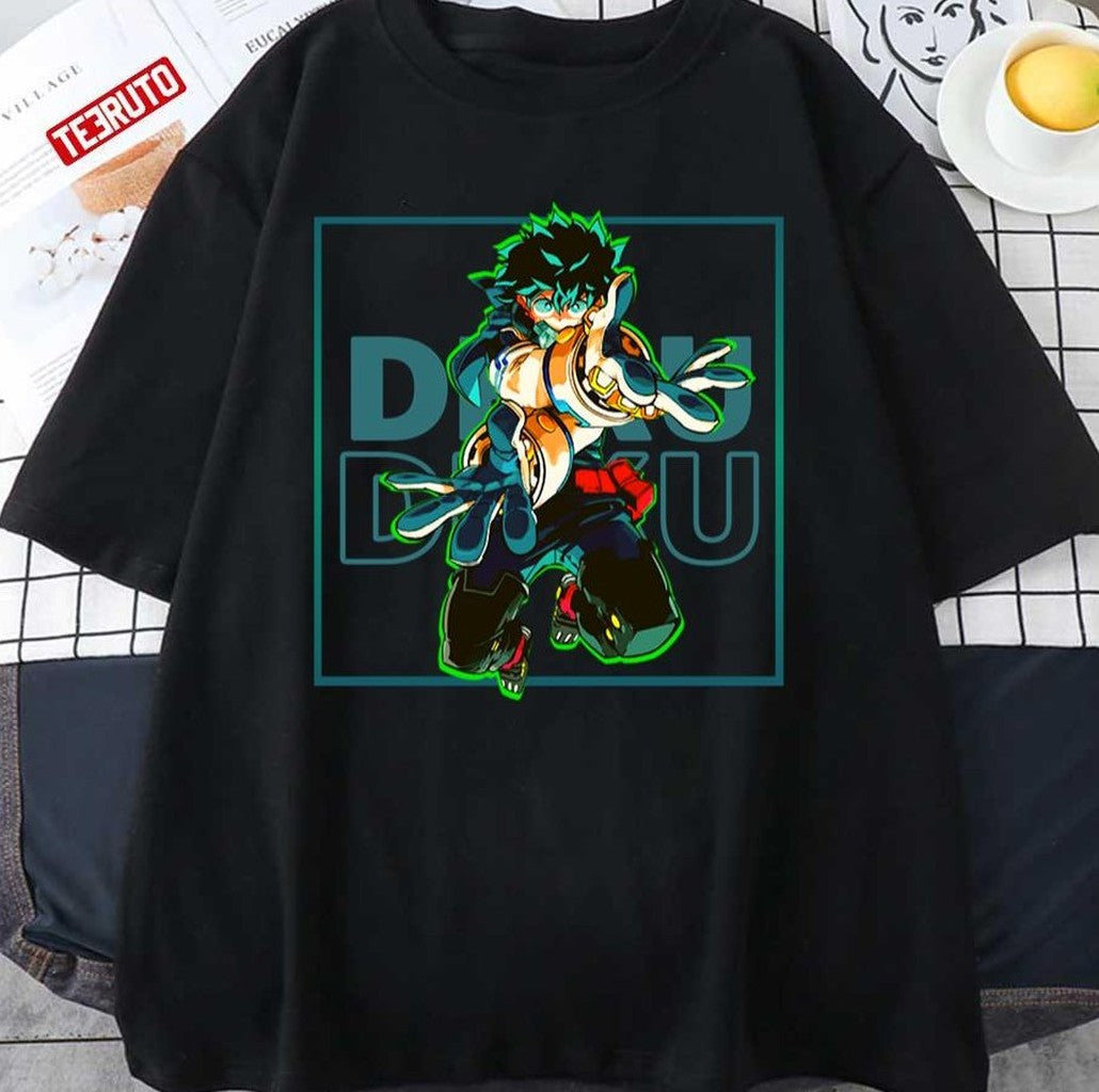 Retro Deku My Hero Academia Boku No Hero Academia New Art Unisex T-shirt