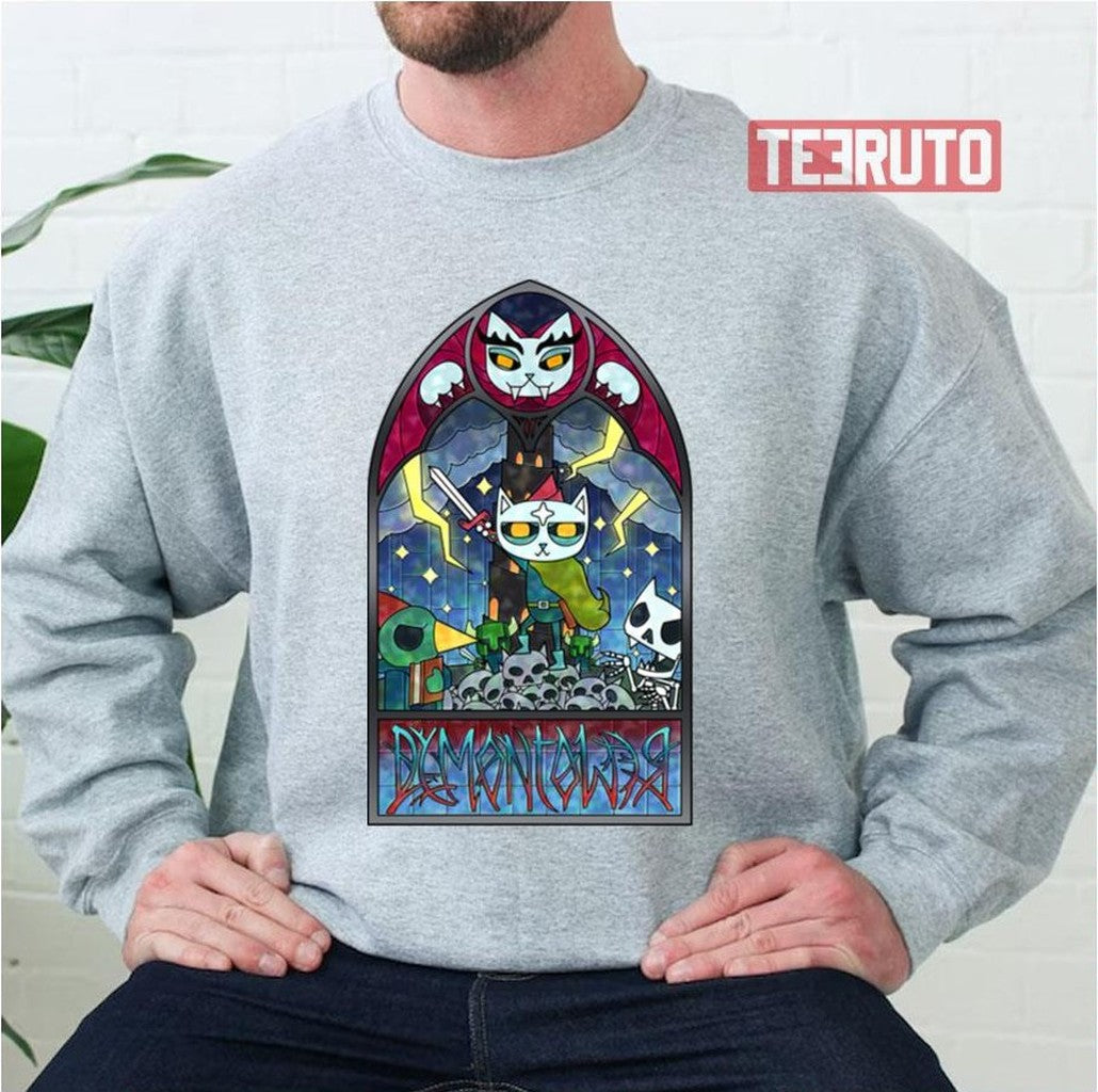 Nitw Night In The Woods Demontower Mae Borowski Unisex Sweatshirt
