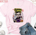 Raven Bran Cartoon Edgar Allan Poe Unisex T-Shirt