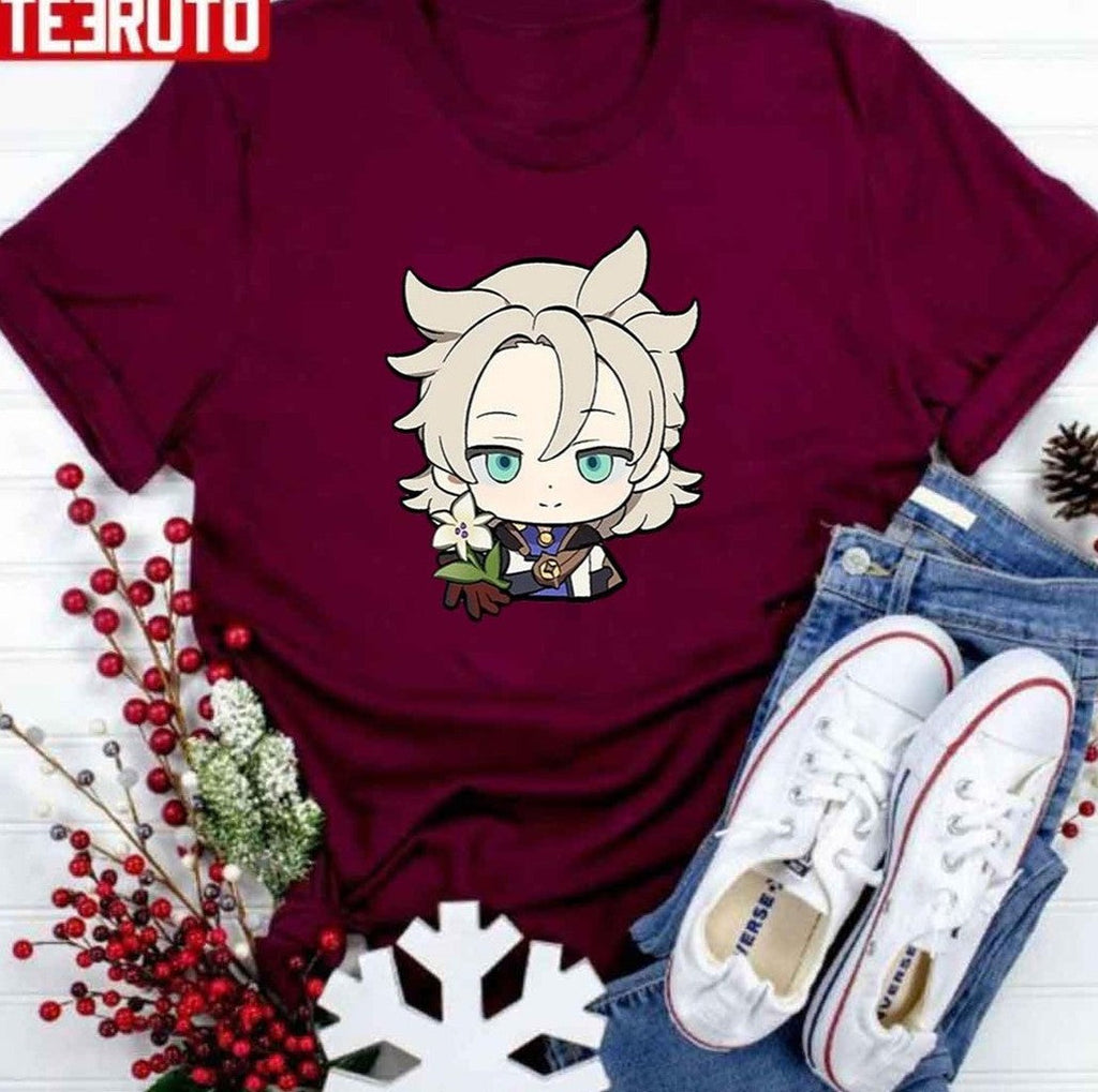 Baby Genshin Impact Albedo Chibi Unisex T-Shirt