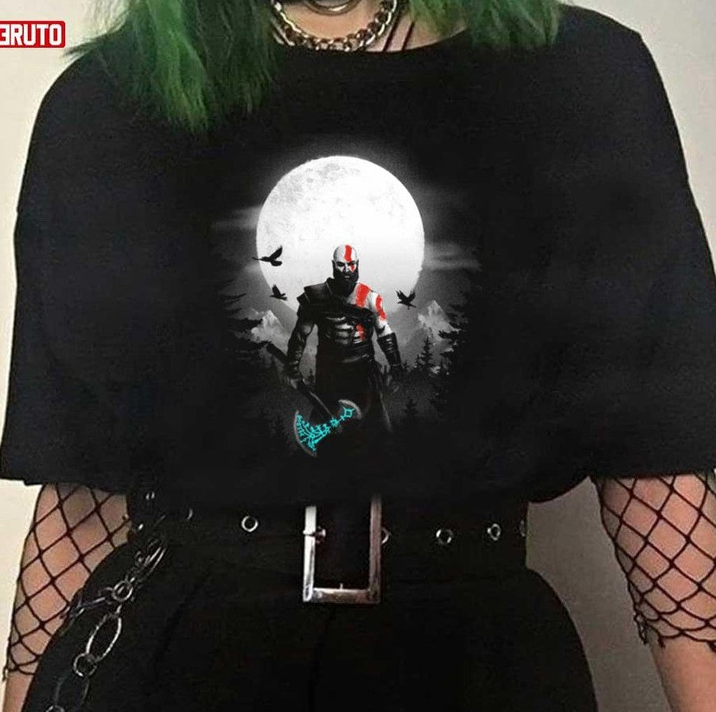 Mountain's God Kratos War Hero Unisex T-Shirt