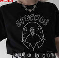 Speckle Lineart Daydreaming Songbird Bertie Unisex T-Shirt