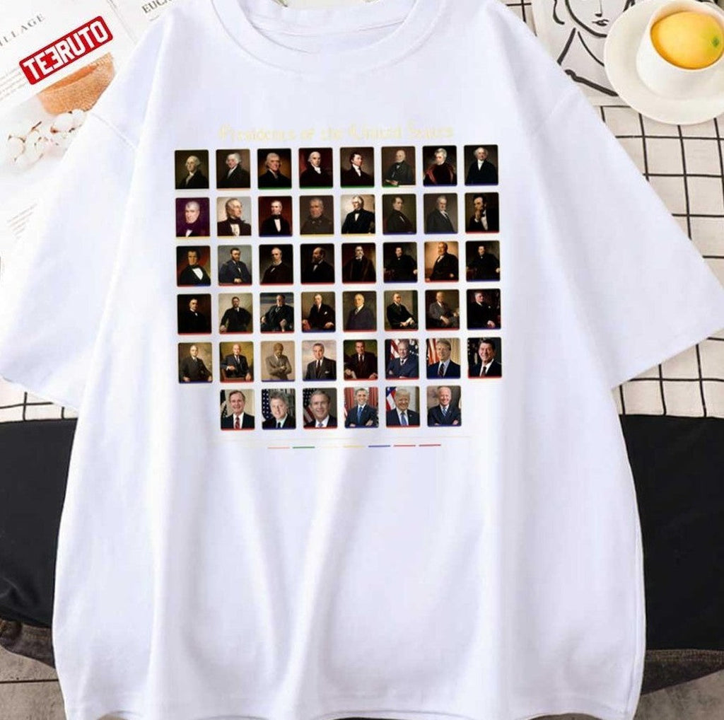 46 Presidents Of The United States List Including Joe Biden Unisex Sweatshirt