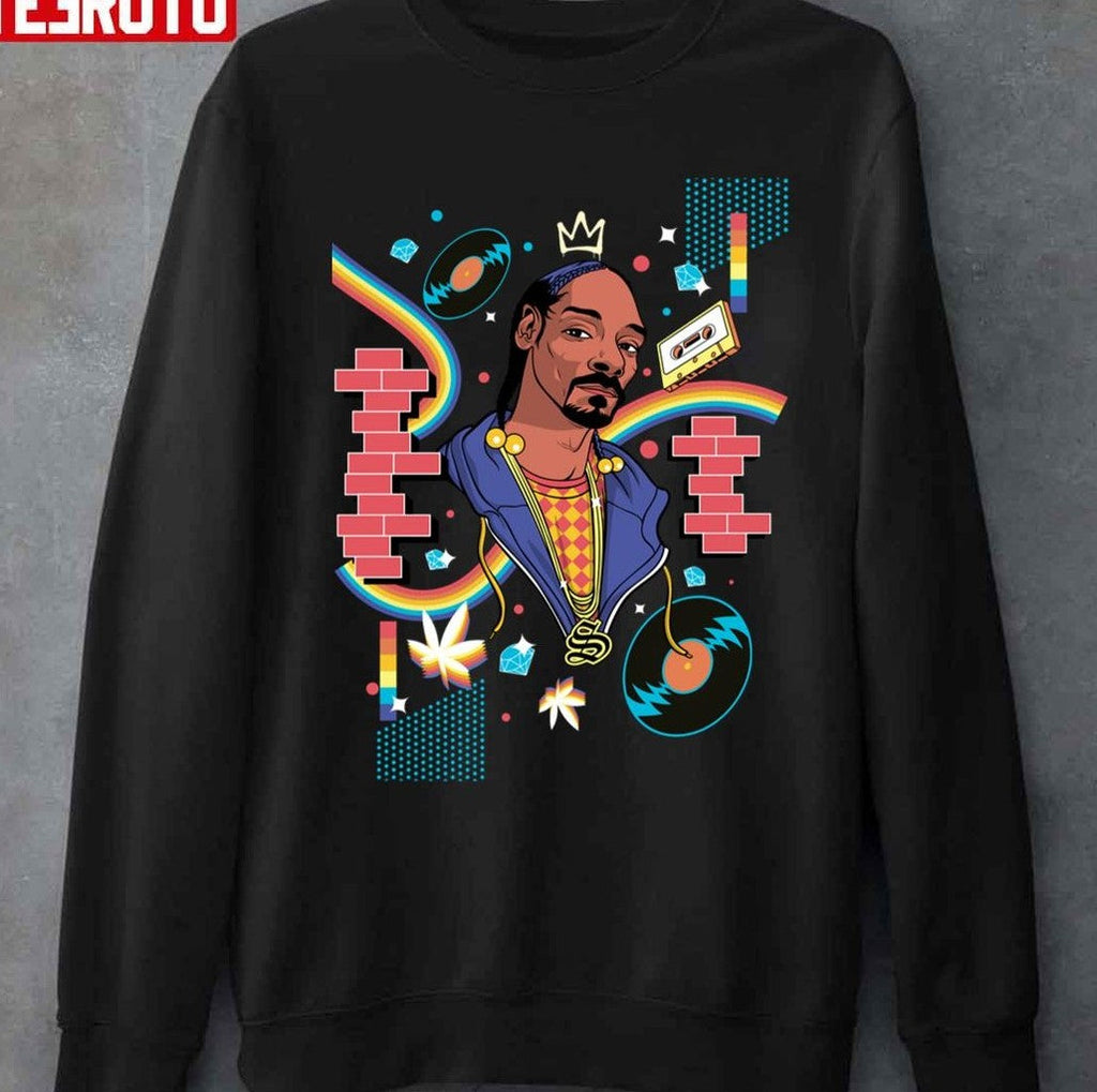Surprise Gift Snoop Dogg Halloween Holiday Unisex T-shirt