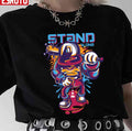 People Monkey Stand Alone Vintage Style Art Unisex T-Shirt