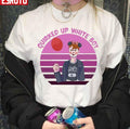 Quirked Up White Boy Clown Design Unisex T-Shirt