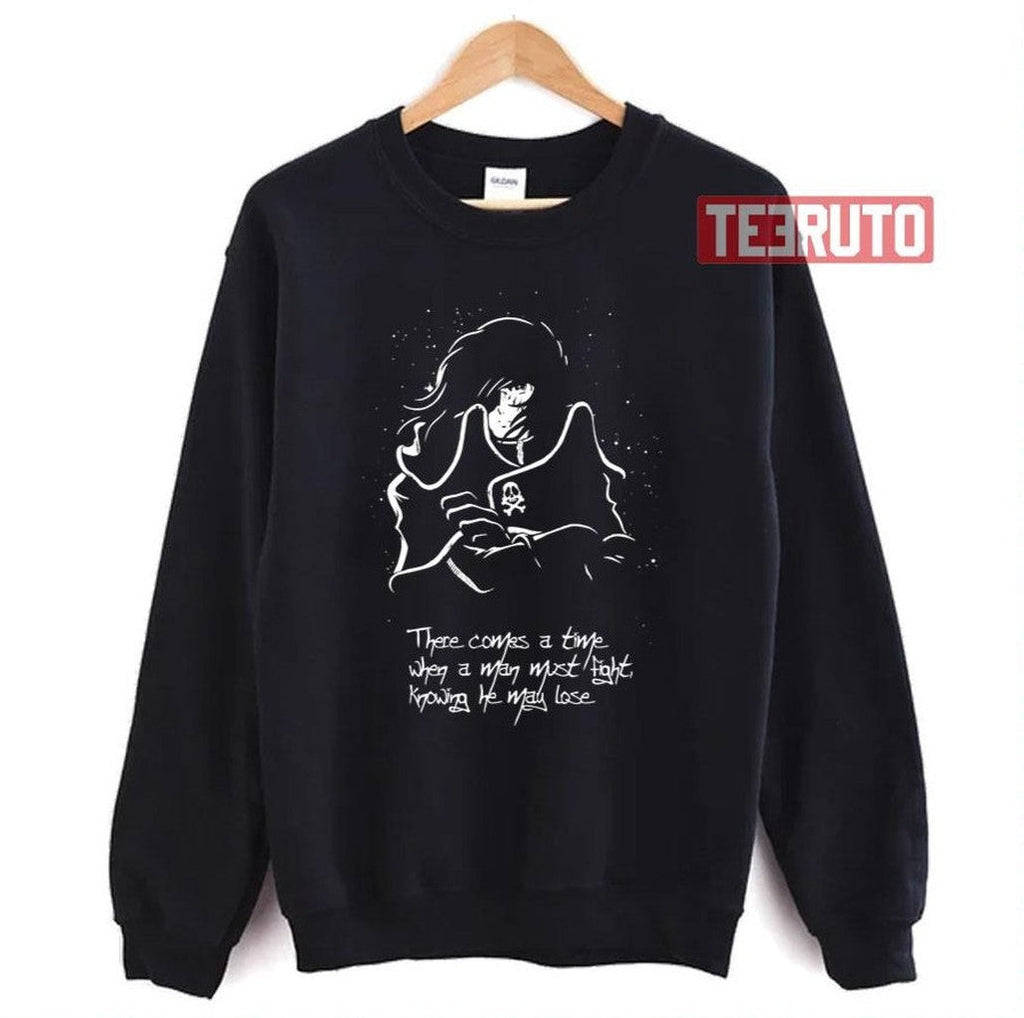 Space Pirate Captain Harlock Quote Unisex T-Shirt