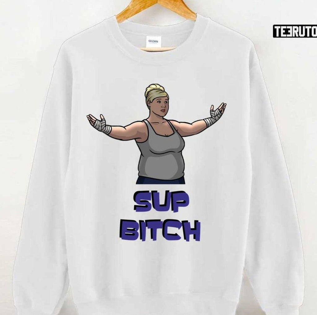 Sup Bitch Pam Poovey Season 11 Archer Fighting Fx Unisex T-Shirt