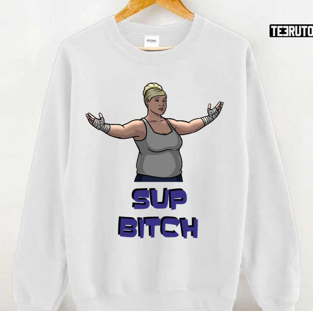 Sup Bitch Pam Poovey Season 11 Archer Fighting Fx Unisex T-Shirt