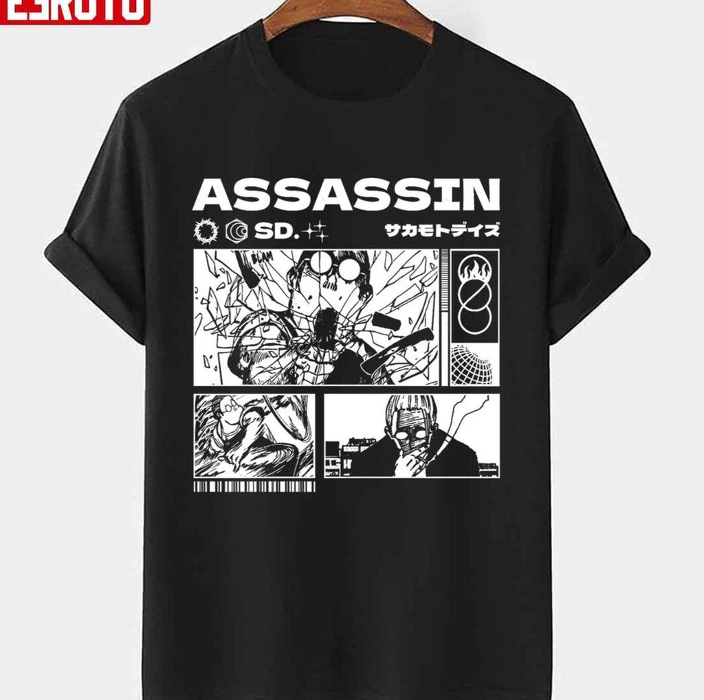 Assassin Sakamoto Days Art Unisex T-Shirt